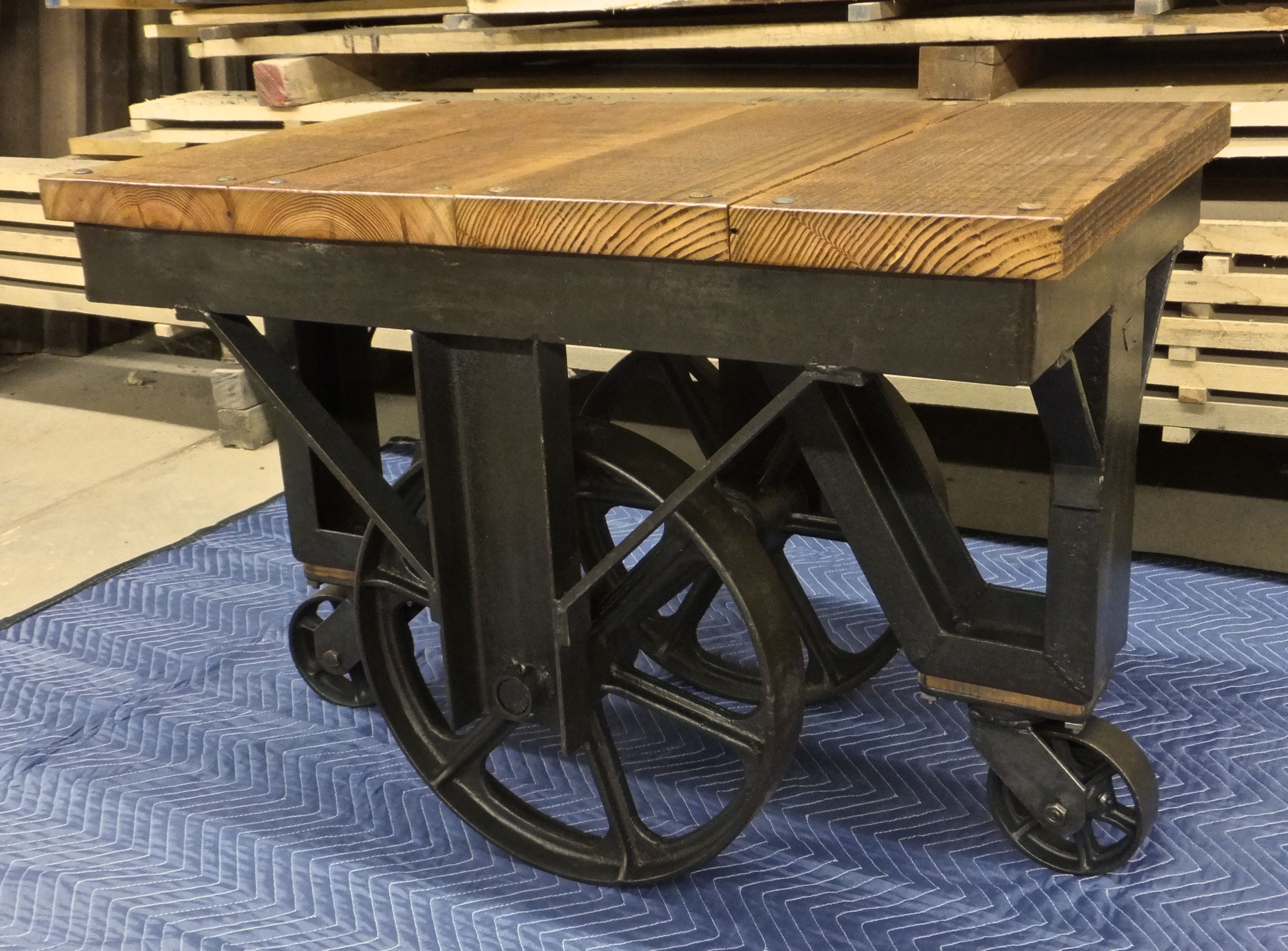 Antique Factory Carts  WunderWoods
